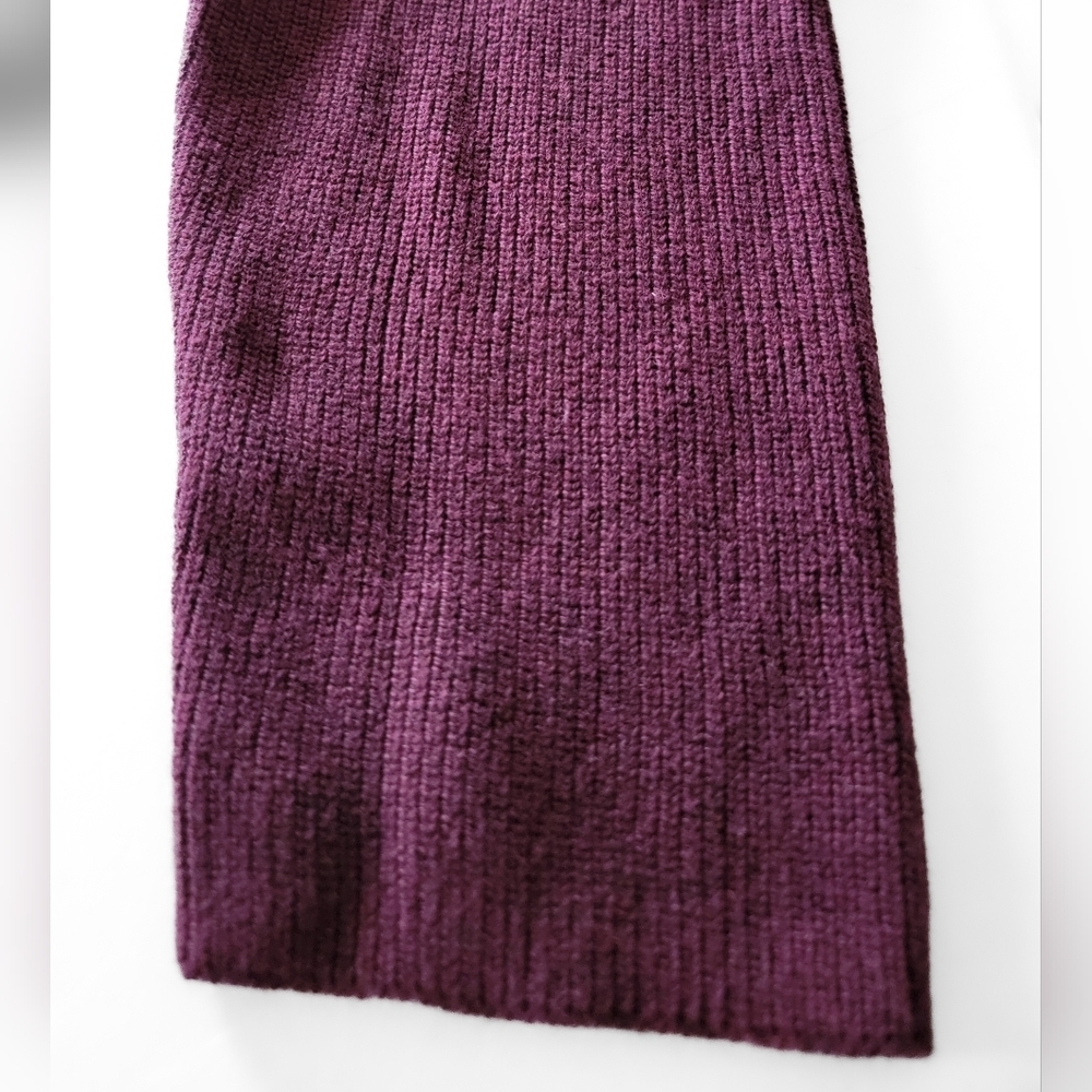 croft & barrow Plum Open-Front Pocket Cardigan Size 1X - Picture 5 of 8